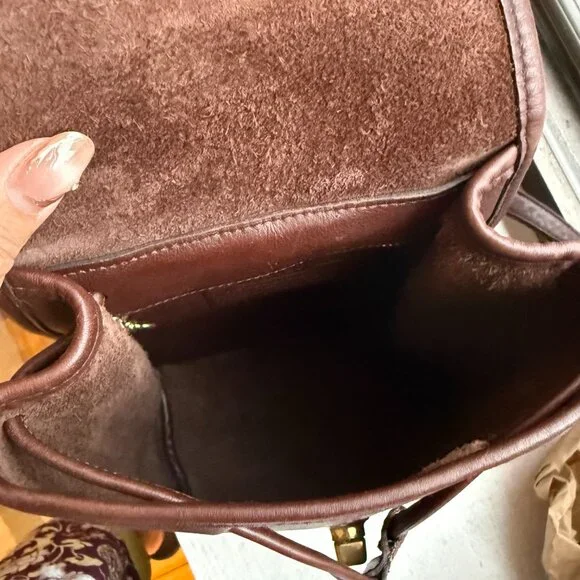 Vintage Coach daypack (mahogany) - Picture 12 of 13